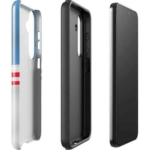 NFL Tennessee Titans White Striped Galaxy S24 Plus Impact Case